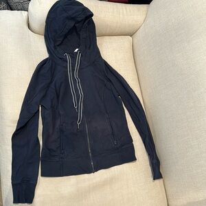 Lululemon Navy Zip Sweatshirt